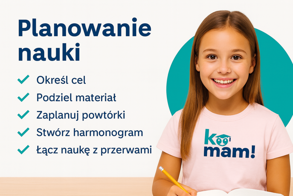 Planowanie nauki to sztuka, której można się nauczyć. Podpowiadamy, jak uniknąć chaosu i zyskać regularność w przygotowaniach.